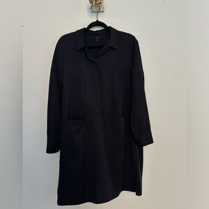 COS Navy Blue Shift Dress